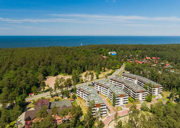 公寓 Mierzeja - Park Premium, 500 M Od Plazy, Bezplatny Meleks 斯蒂格纳