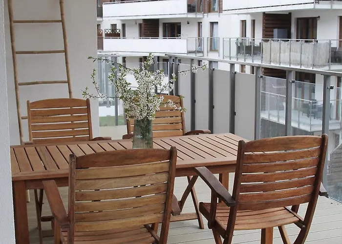 公寓 Mierzeja - Park Premium, 500 M Od Plazy, Bezplatny Meleks *